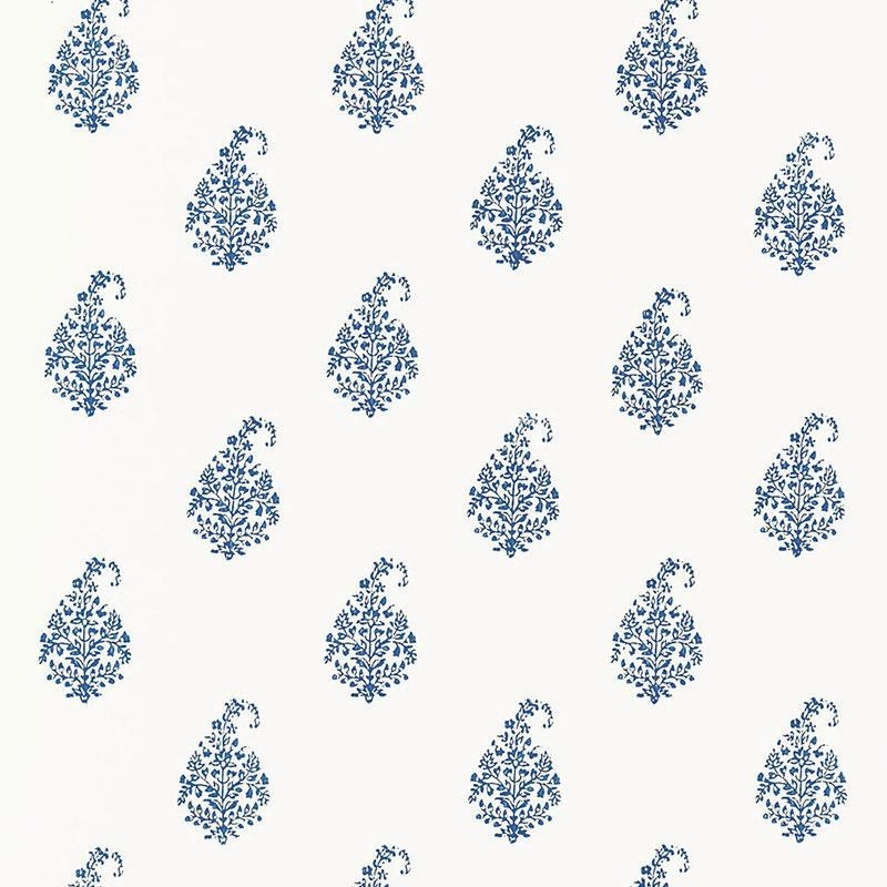 Schumacher Kerala Paisley Wallpaper