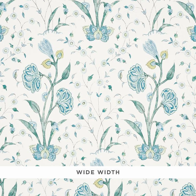 Schumacher Khilana Floral Wallpaper