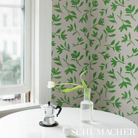 Schumacher Laurel Wallpaper 