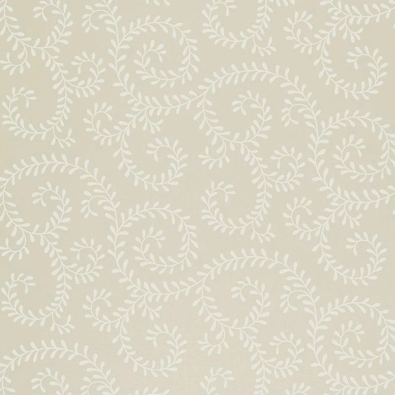 Schumacher Leafy Scroll Wallpaper