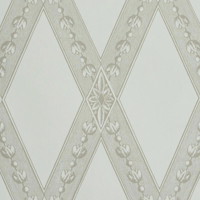 Schumacher Les Losanges Toile Wallpaper