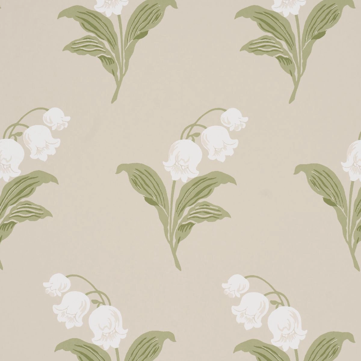 Schumacher Lily Of The Valley Wallpaper