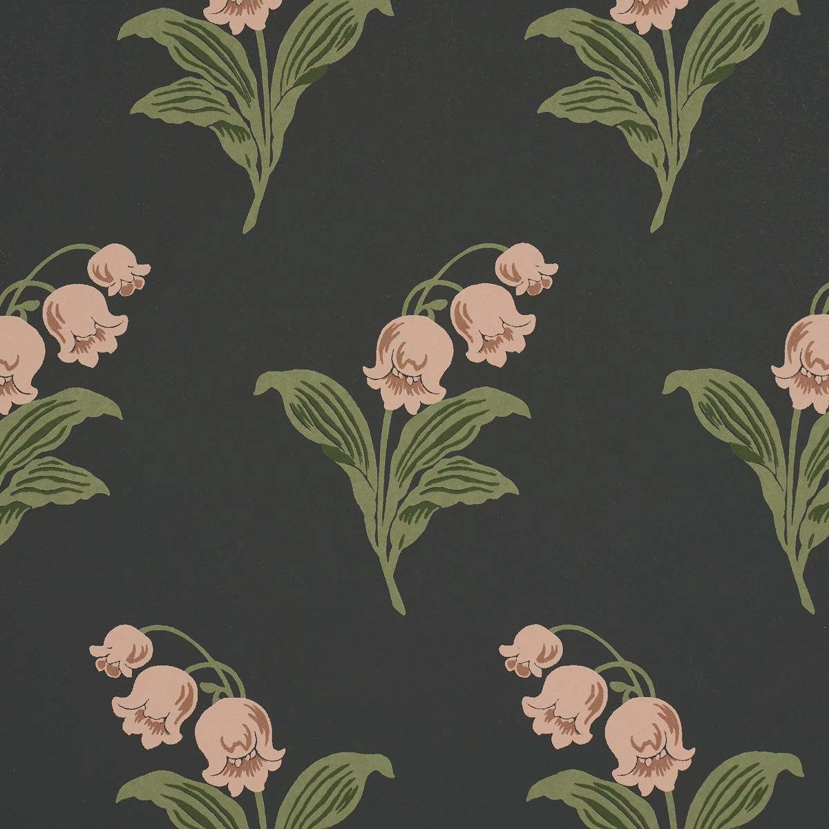 Schumacher Lily Of The Valley Wallpaper