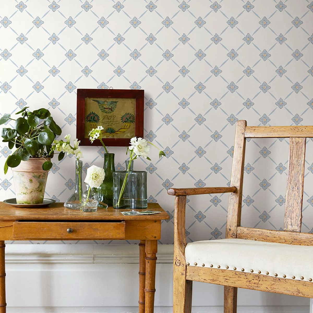 Schumacher Linn Wallpaper