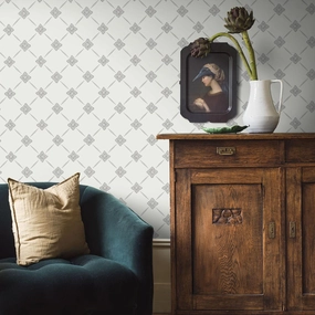 Schumacher Linn Wallpaper 