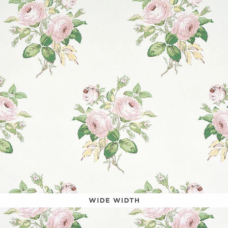 Schumacher Loudon Rose Wallpaper