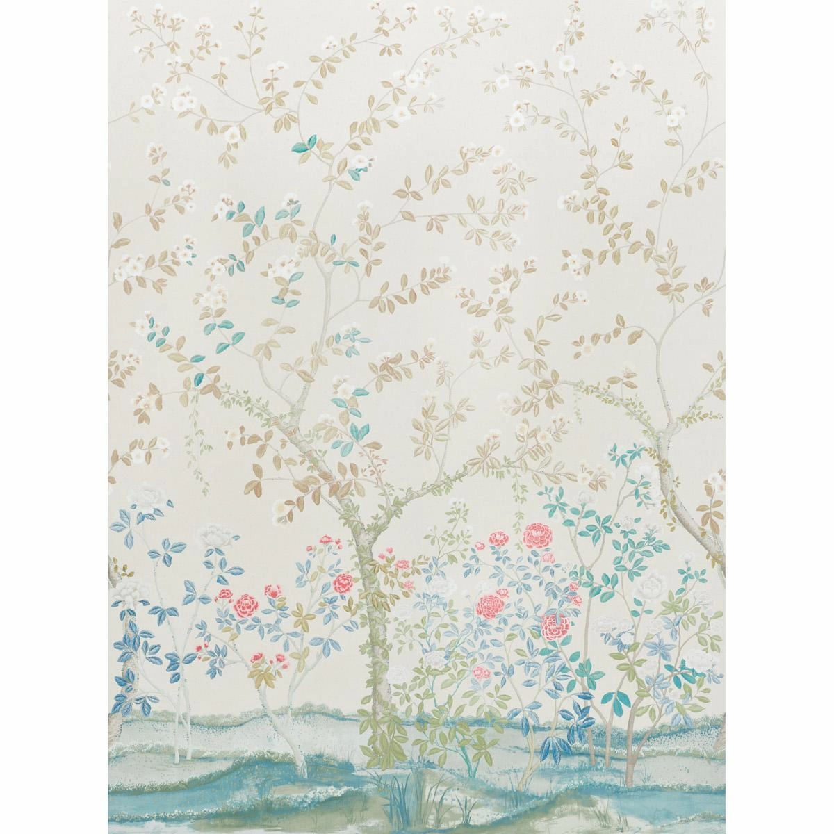 Schumacher Madame De Pompadour Wallpaper by Miles Redd