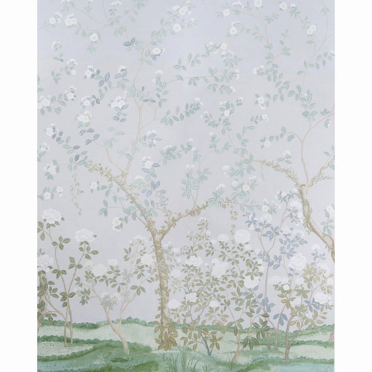 Schumacher Madame De Pompadour Wallpaper by Miles Redd