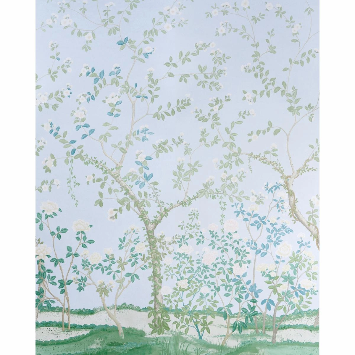 Schumacher Madame De Pompadour Wallpaper by Miles Redd