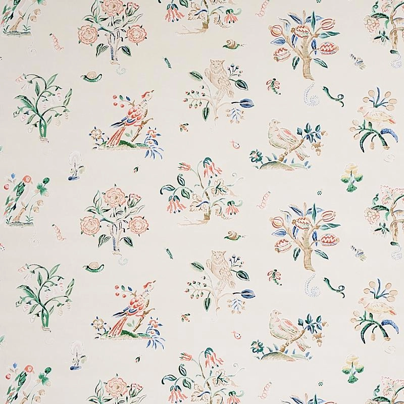 Schumacher Magical Menagerie Wallpaper