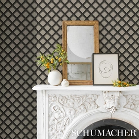 Schumacher Maize Print Wallpaper 