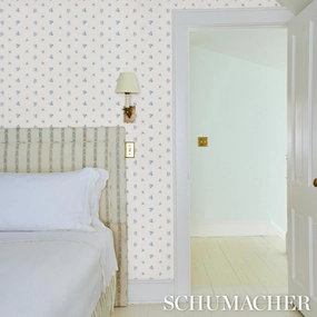 Schumacher Margie Floral Wallpaper 