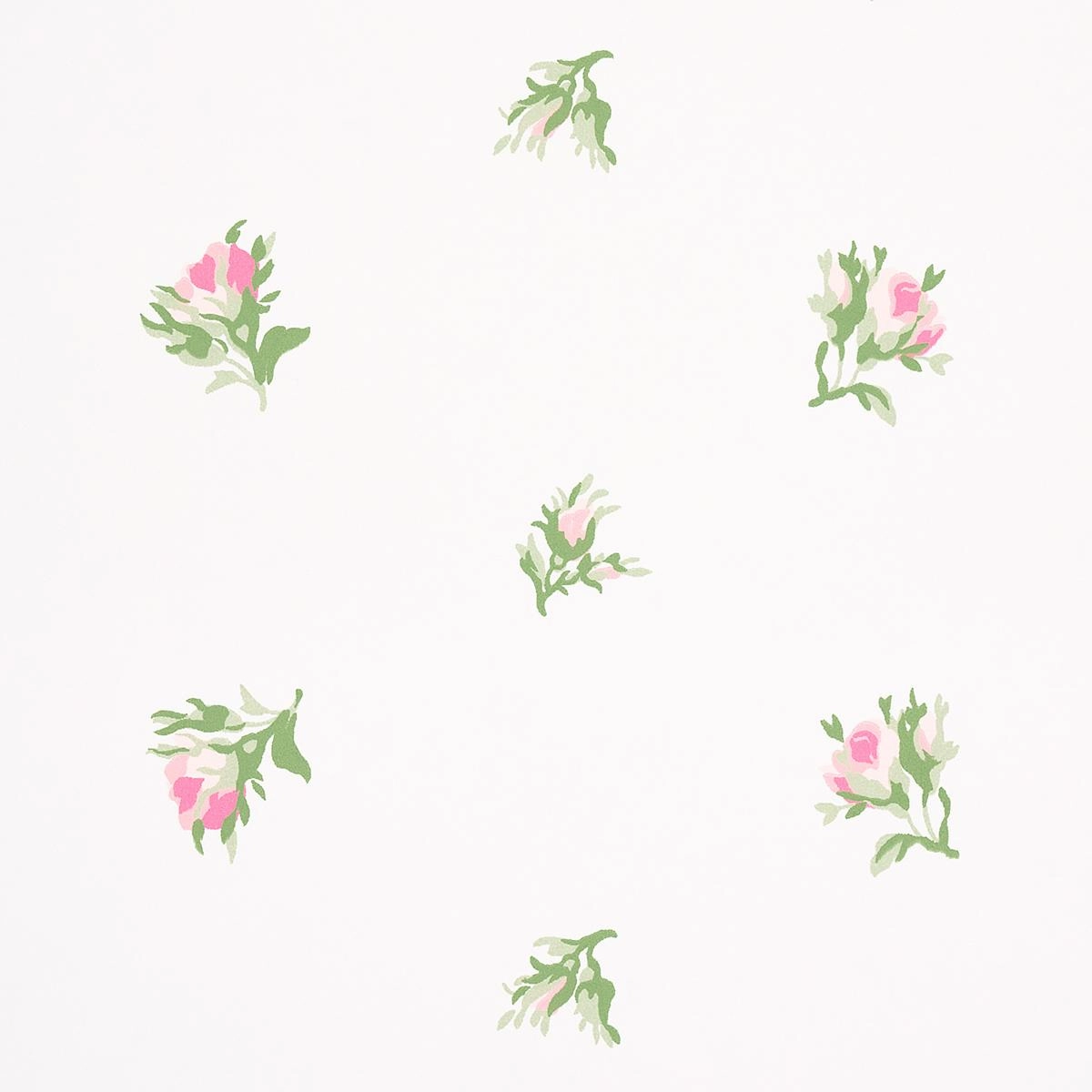 Schumacher Margie Floral Wallpaper
