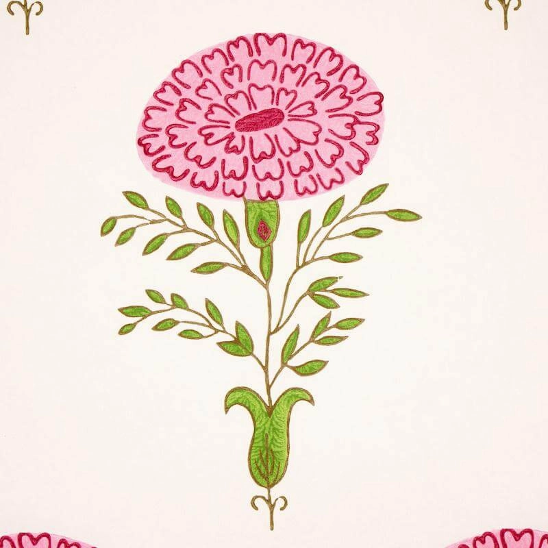 Schumacher Marigold Wallpaper