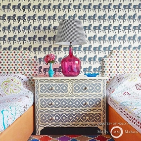Schumacher Marwari Horse Wallpaper 