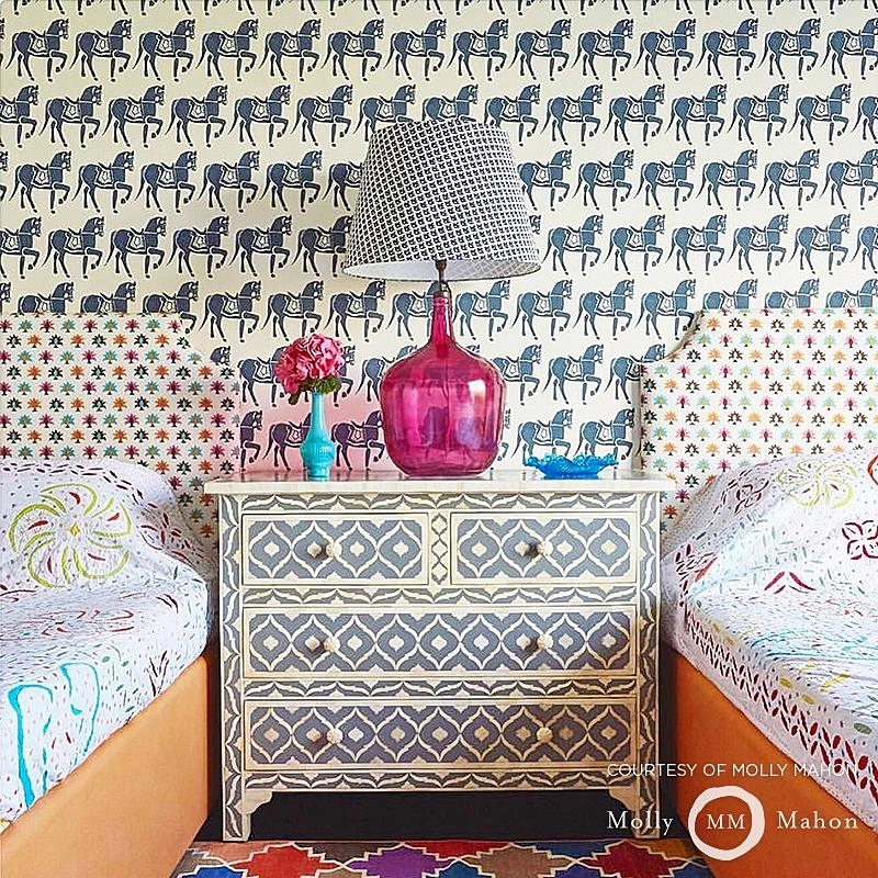 Schumacher Marwari Horse Wallpaper 