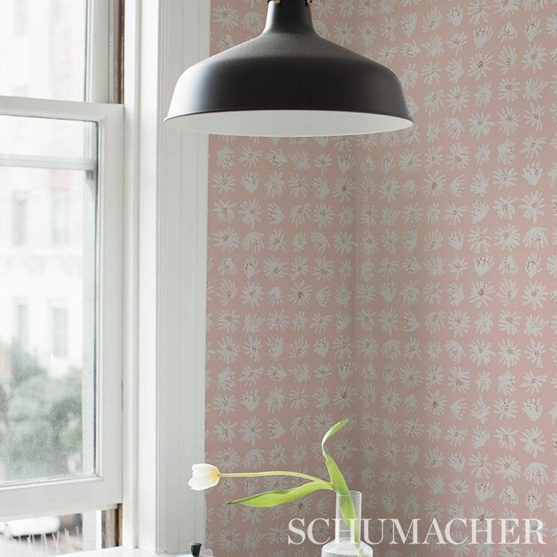 Schumacher Meadow Rock Wallpaper 
