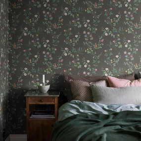 Schumacher Midsummers Eve Print Wallpaper 