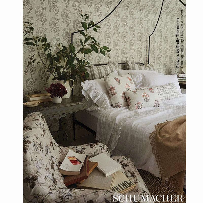 Schumacher Millicent Wallpaper 