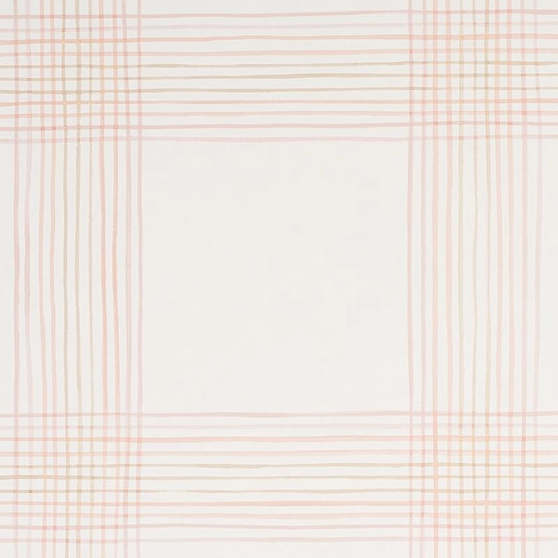 Schumacher Minerva Plaid Print Wallpaper