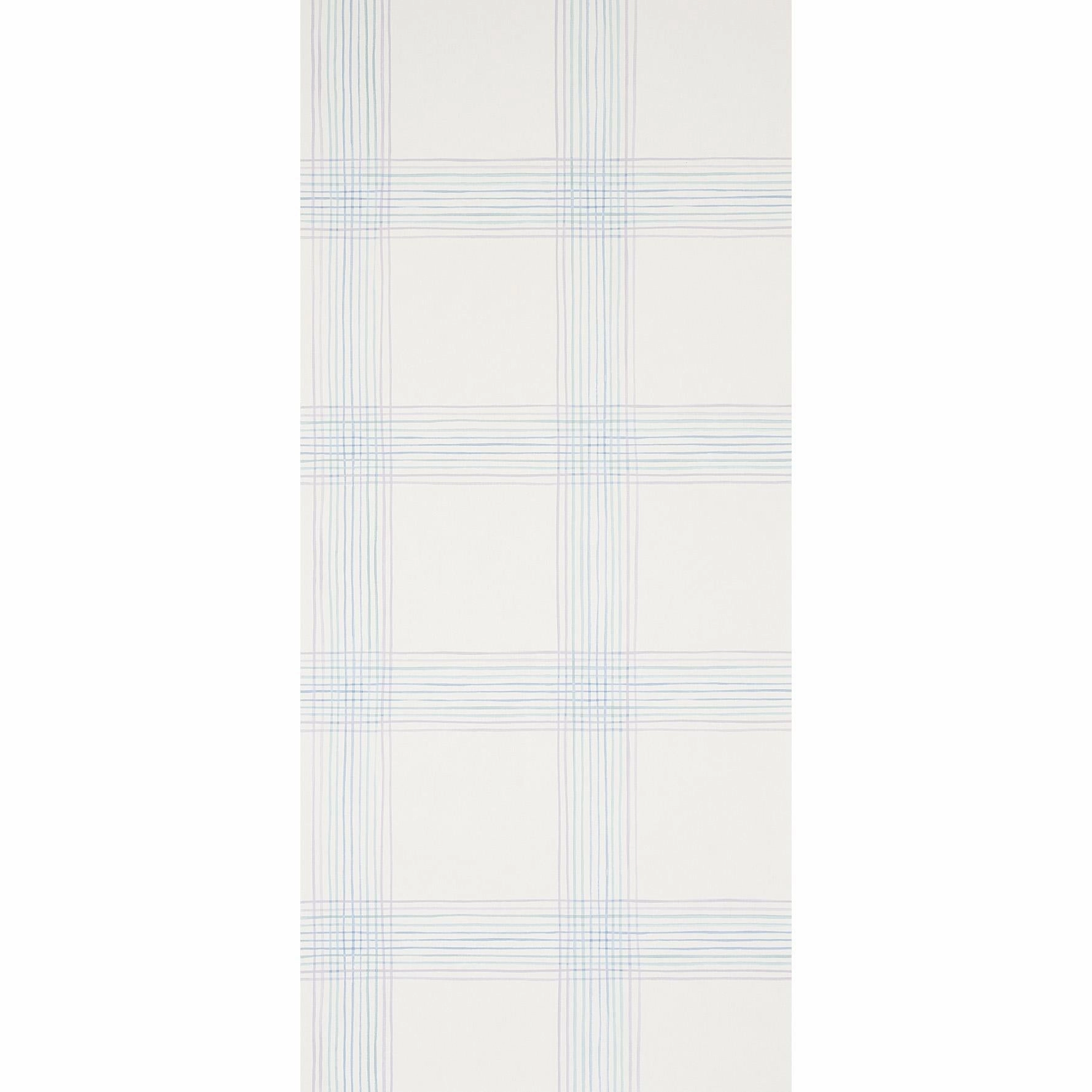 Schumacher Minerva Plaid Print Wallpaper