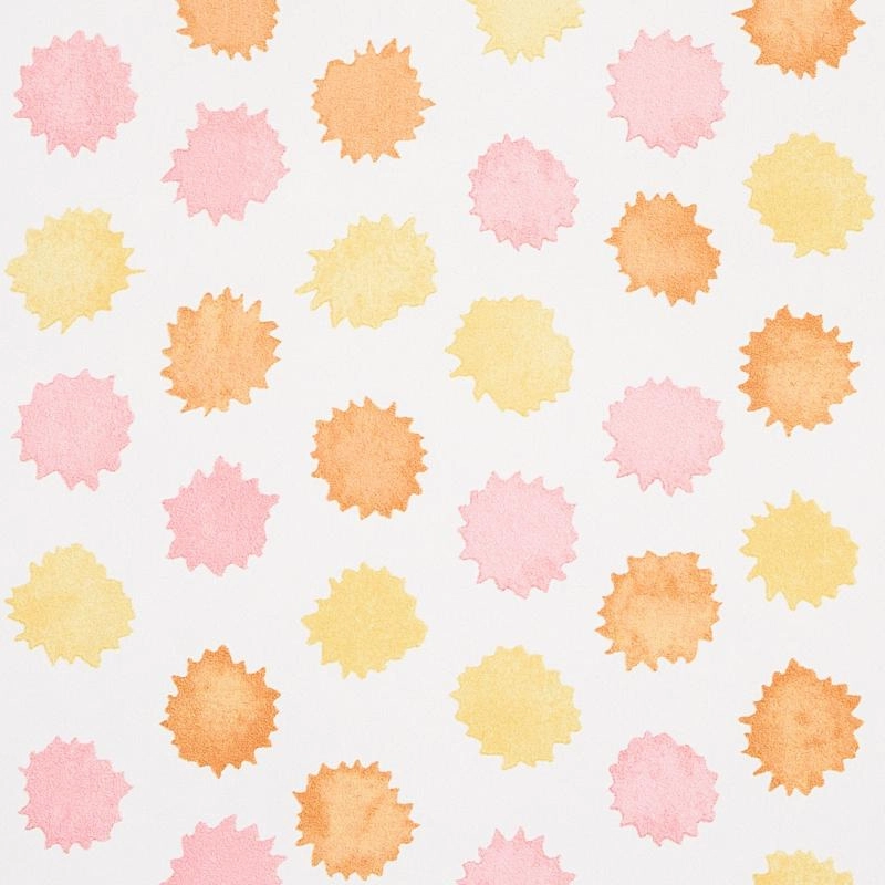 Schumacher Mini Bursts Print Wallpaper