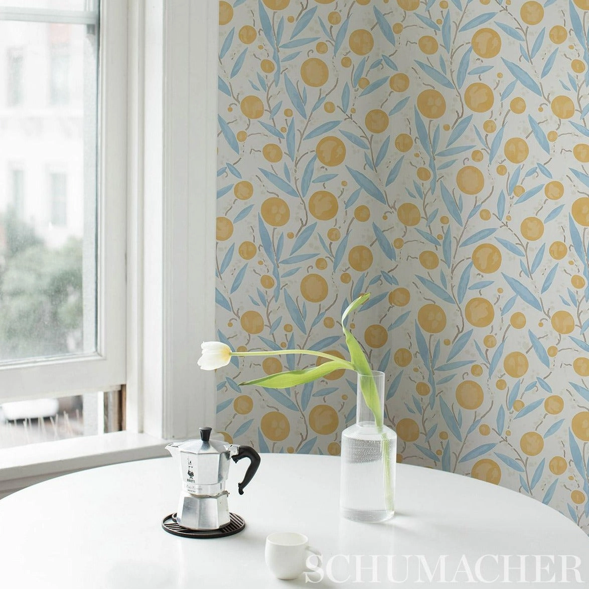 Schumacher Mirabelle Wallpaper 