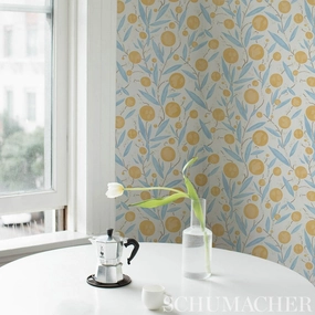 Schumacher Mirabelle Wallpaper 