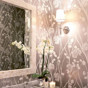 Schumacher Moonpennies Wallpaper 