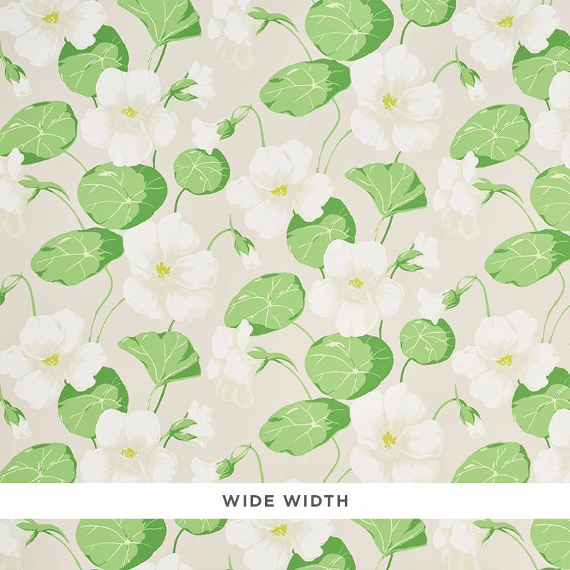 Schumacher Nasturtium Wallpaper