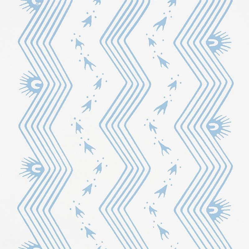 Schumacher Nauset Stripe Wallpaper