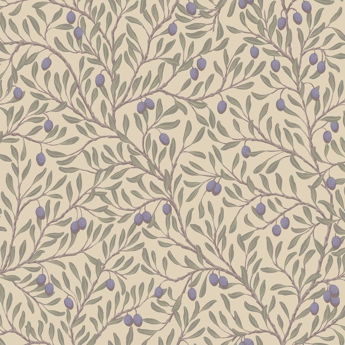 Schumacher Olivtrd Wallpaper