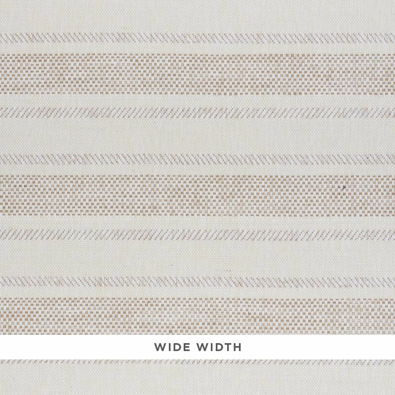 Schumacher Oxnard Linen Paperweave Wallpaper