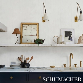 Schumacher Paper Stripe Wallpaper 