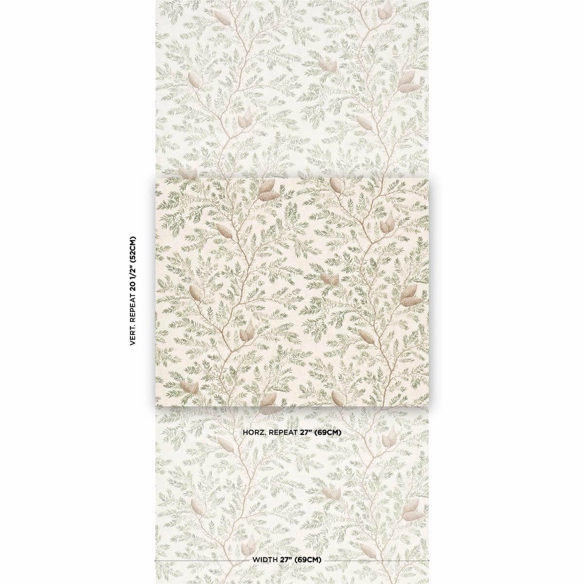 Schumacher Pinewood Wallpaper