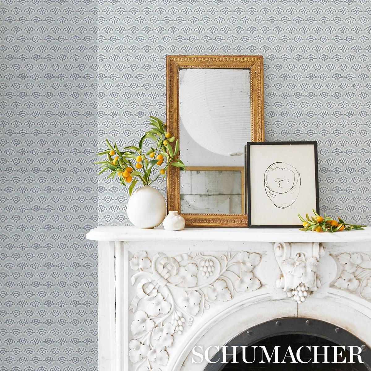 Schumacher Pollen Wallpaper