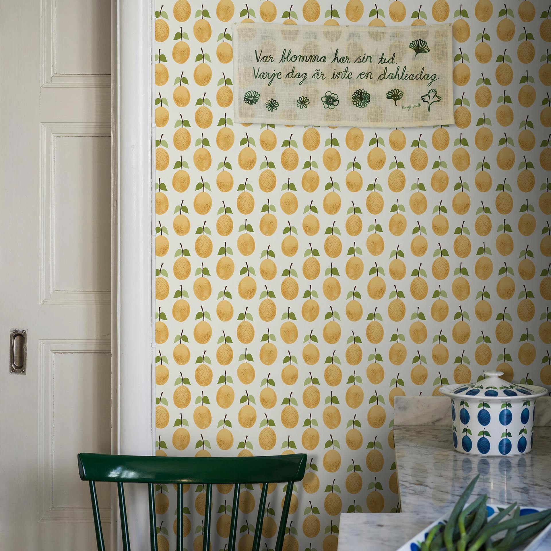 Schumacher Prunus Wallpaper