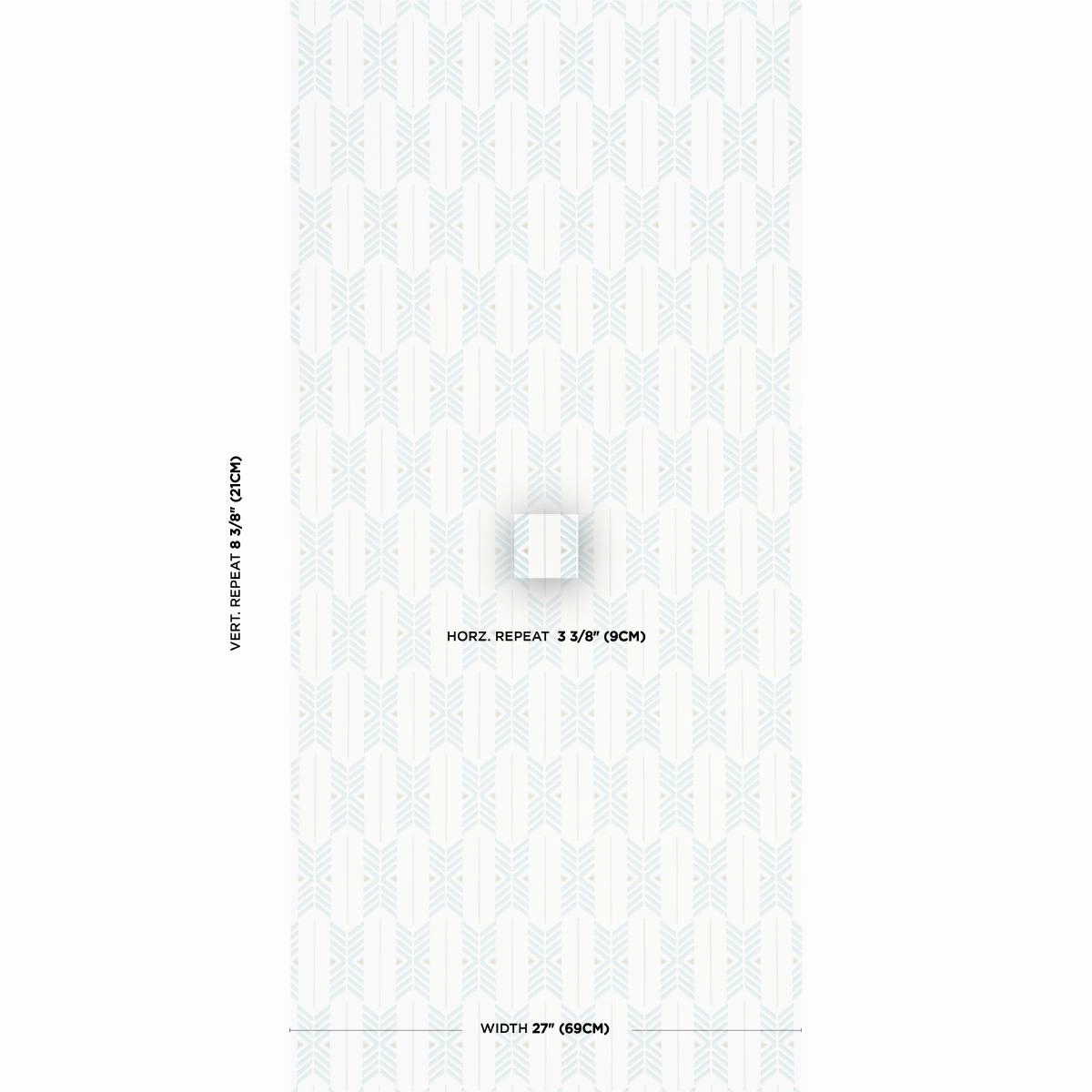 Schumacher Quiver Wallpaper
