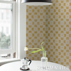 Schumacher Raze Sisal Wallpaper 