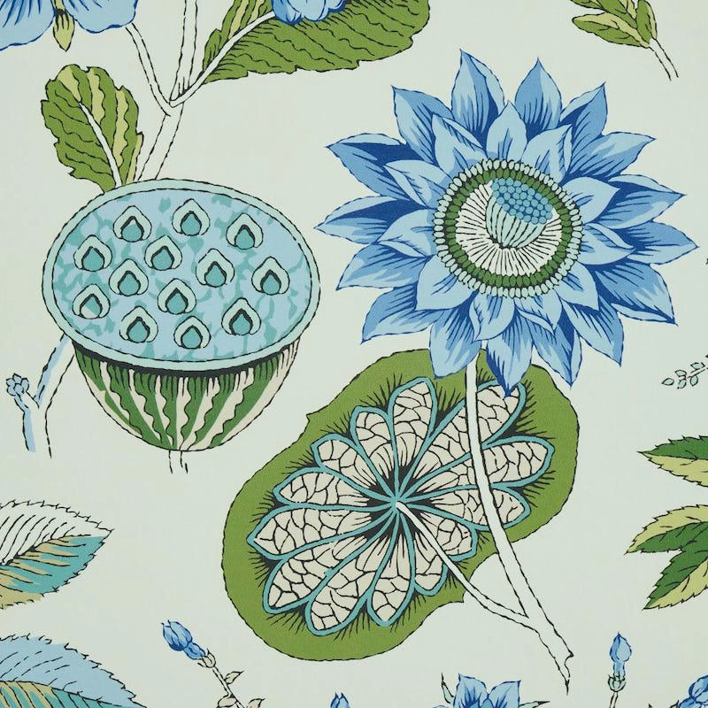 Schumacher Roca Redonda Print Wallpaper