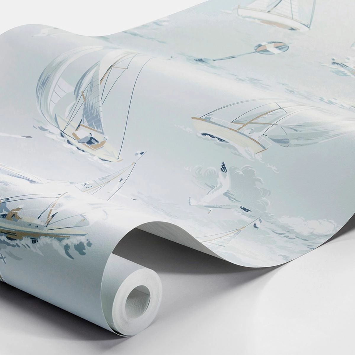 Schumacher Sailboats Wallpaper