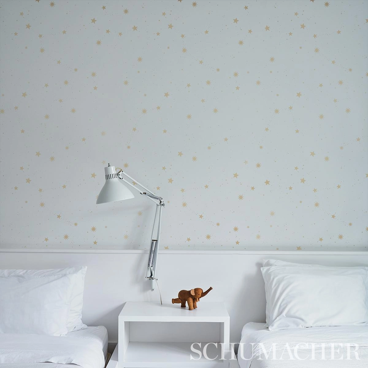 Schumacher Scattered Stars Wallpaper 