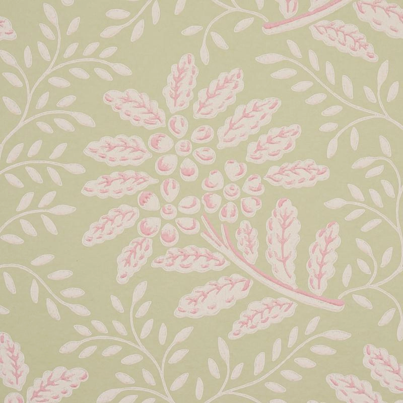 Schumacher Secret Garden Print Wallpaper