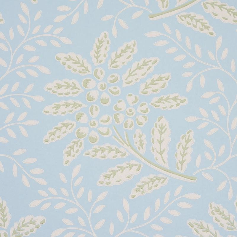 Schumacher Secret Garden Print Wallpaper
