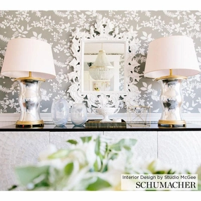 Schumacher Shadow Vine Wallpaper 