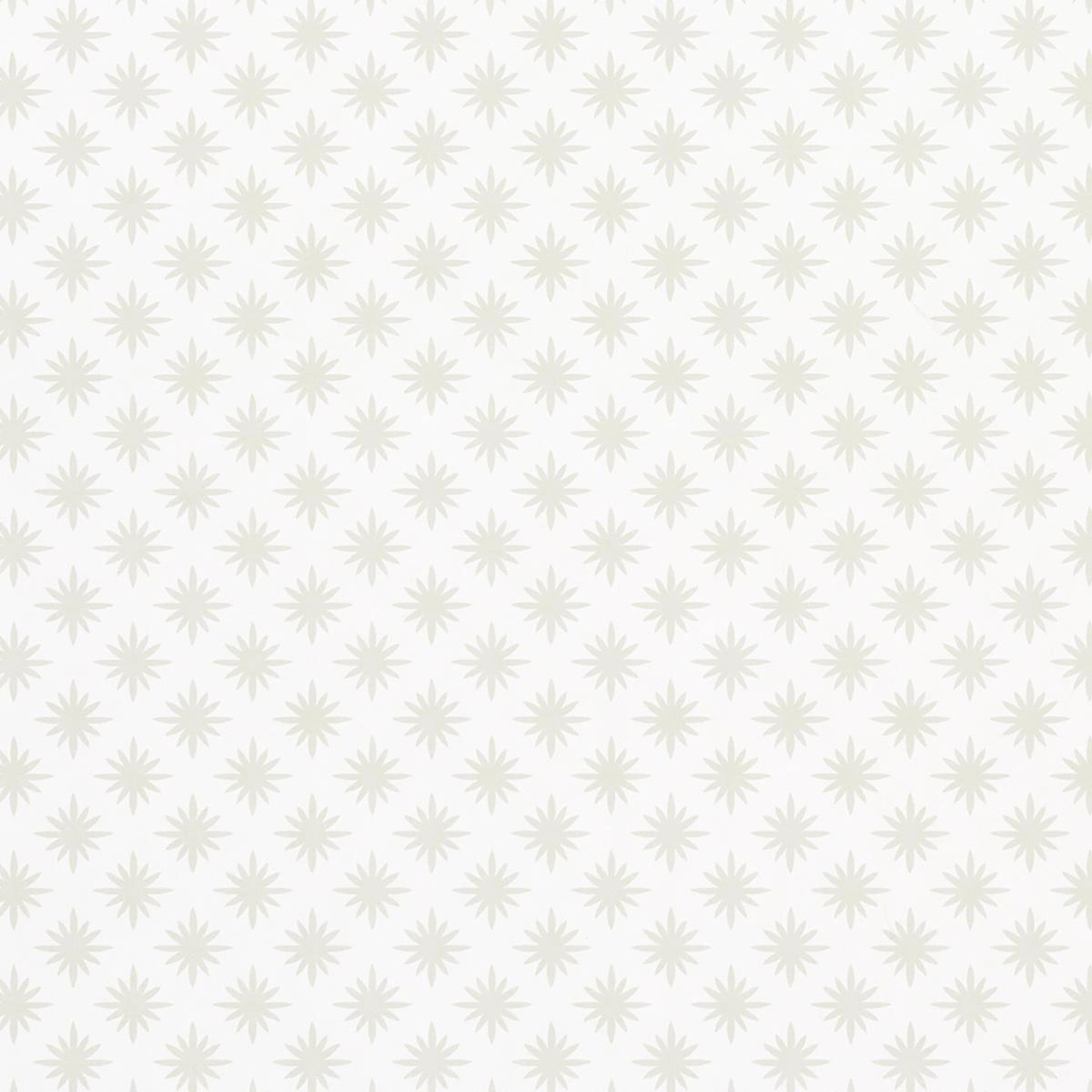 Schumacher Star Anise Mink Print Wallpaper