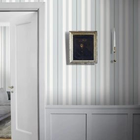 Schumacher Stockholm Stripe Wallpaper 