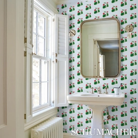 Schumacher Strawberry Hill Wallpaper 