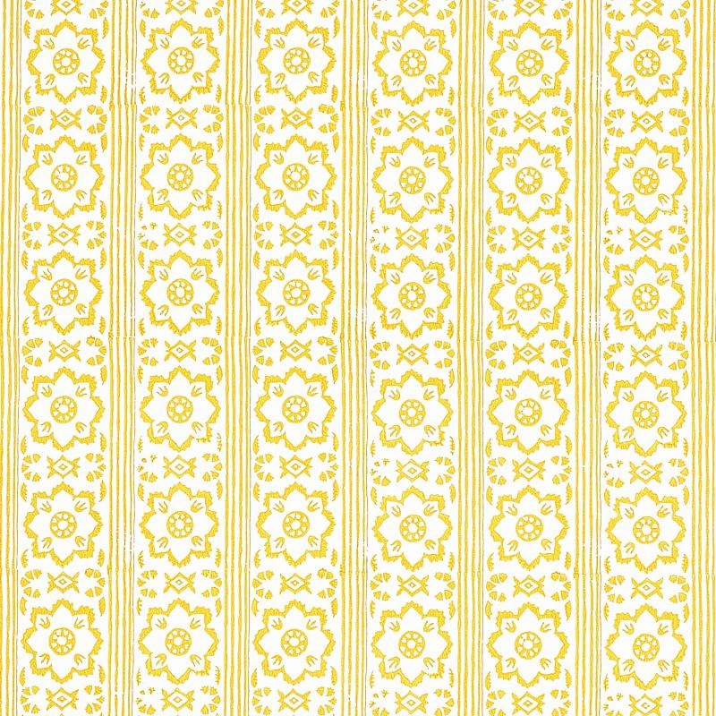 Schumacher Sunda Hand Blocked Print Wallpaper