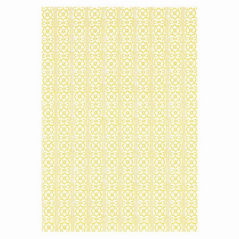 Schumacher Sunda Hand Blocked Print Wallpaper